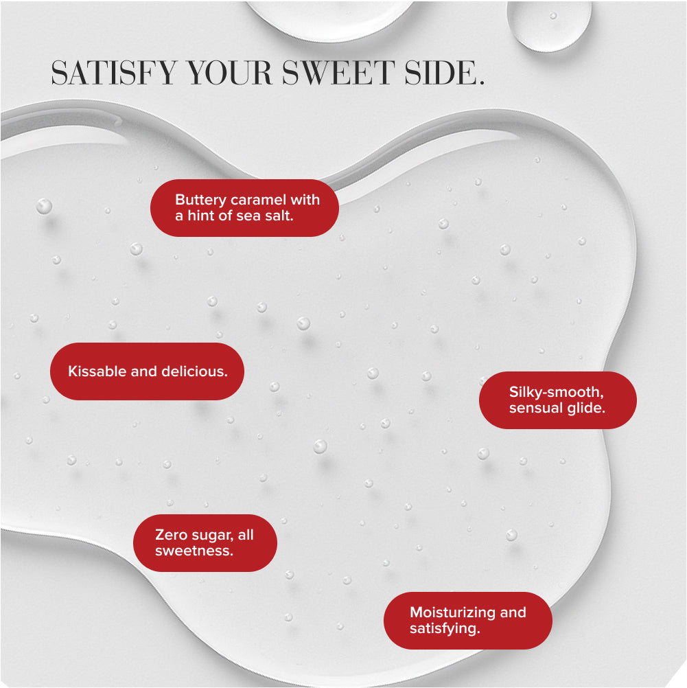 Salted Caramel Gelato Flavored Lubricant