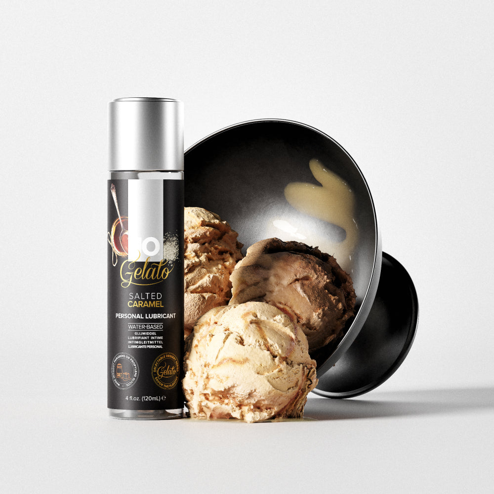 Salted Caramel Gelato Flavored Lubricant