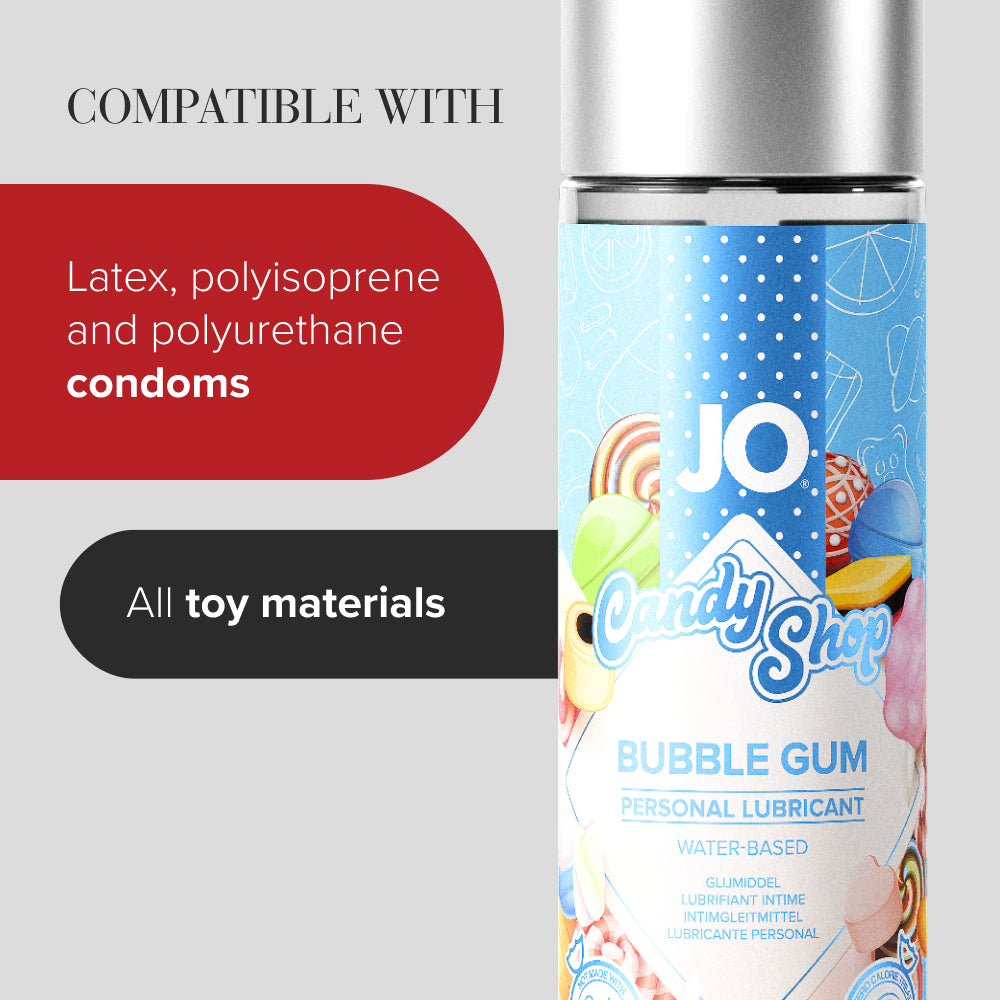 H2O Bubble Gum Candy Shop Flavored Lubricant