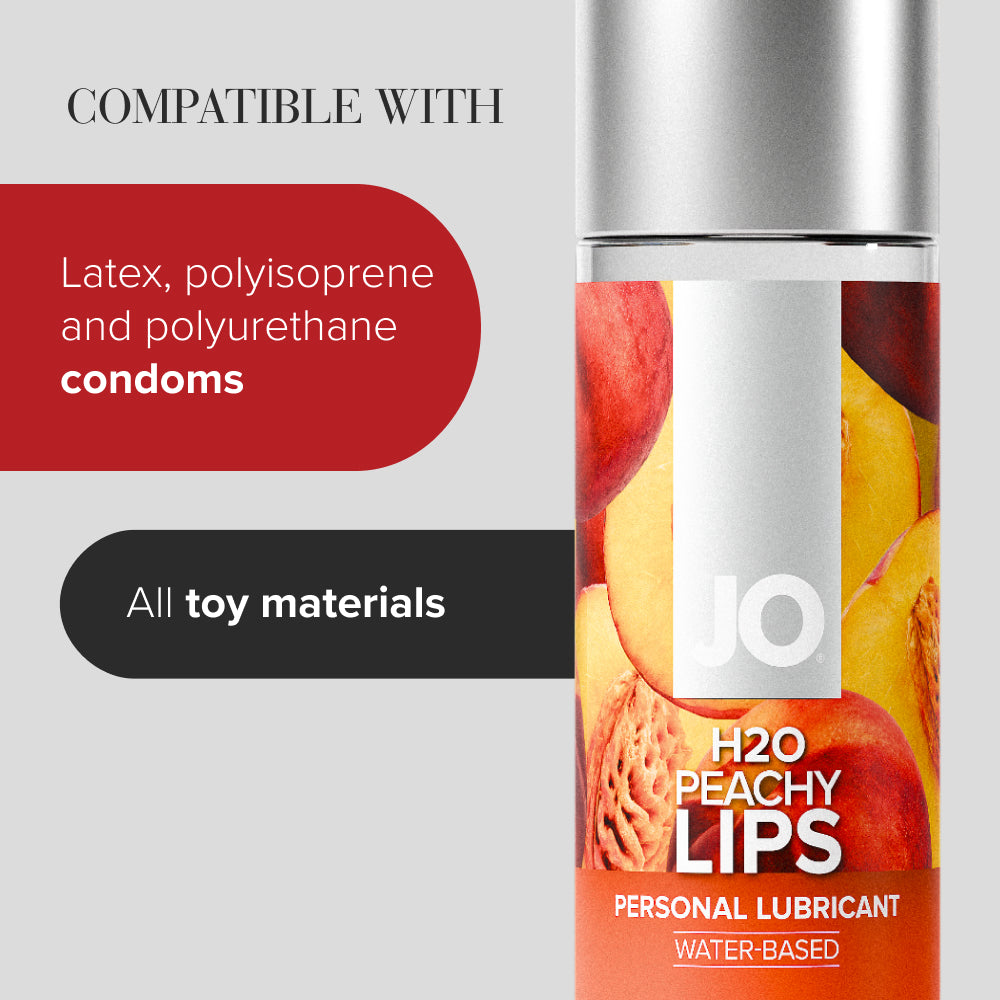 H2O Peachy Lips Flavored Lubricant