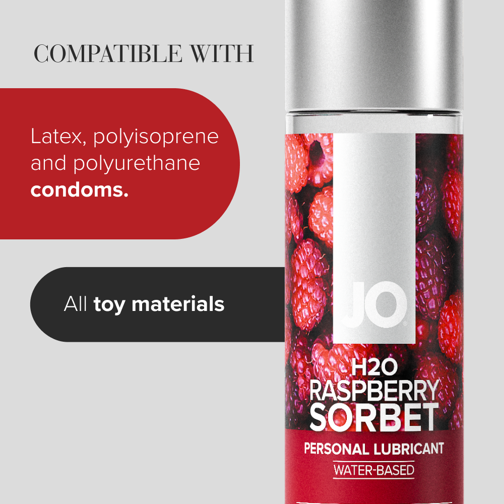 H2O Raspberry Sorbet Flavored Lubricant