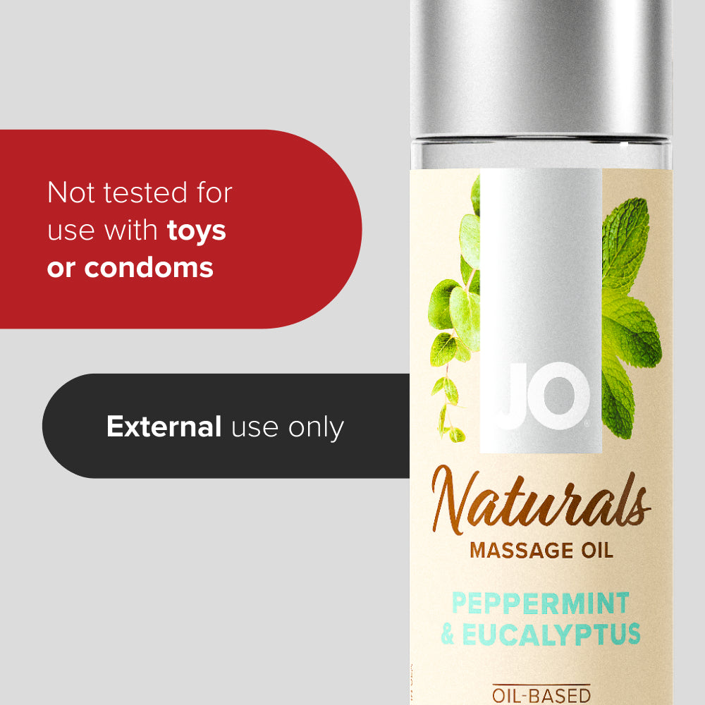 Naturals Massage Oil Peppermint & Eucalyptus
