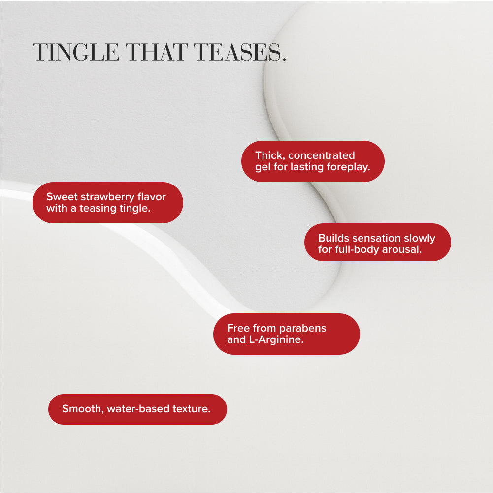 Nipple Titillator Arousal Gel Electric Strawberry