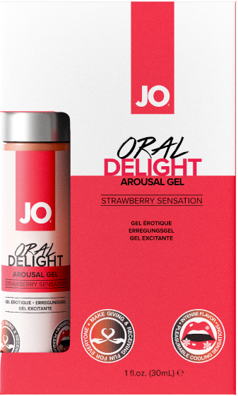 Oral Delight Strawberry Arousal Gel