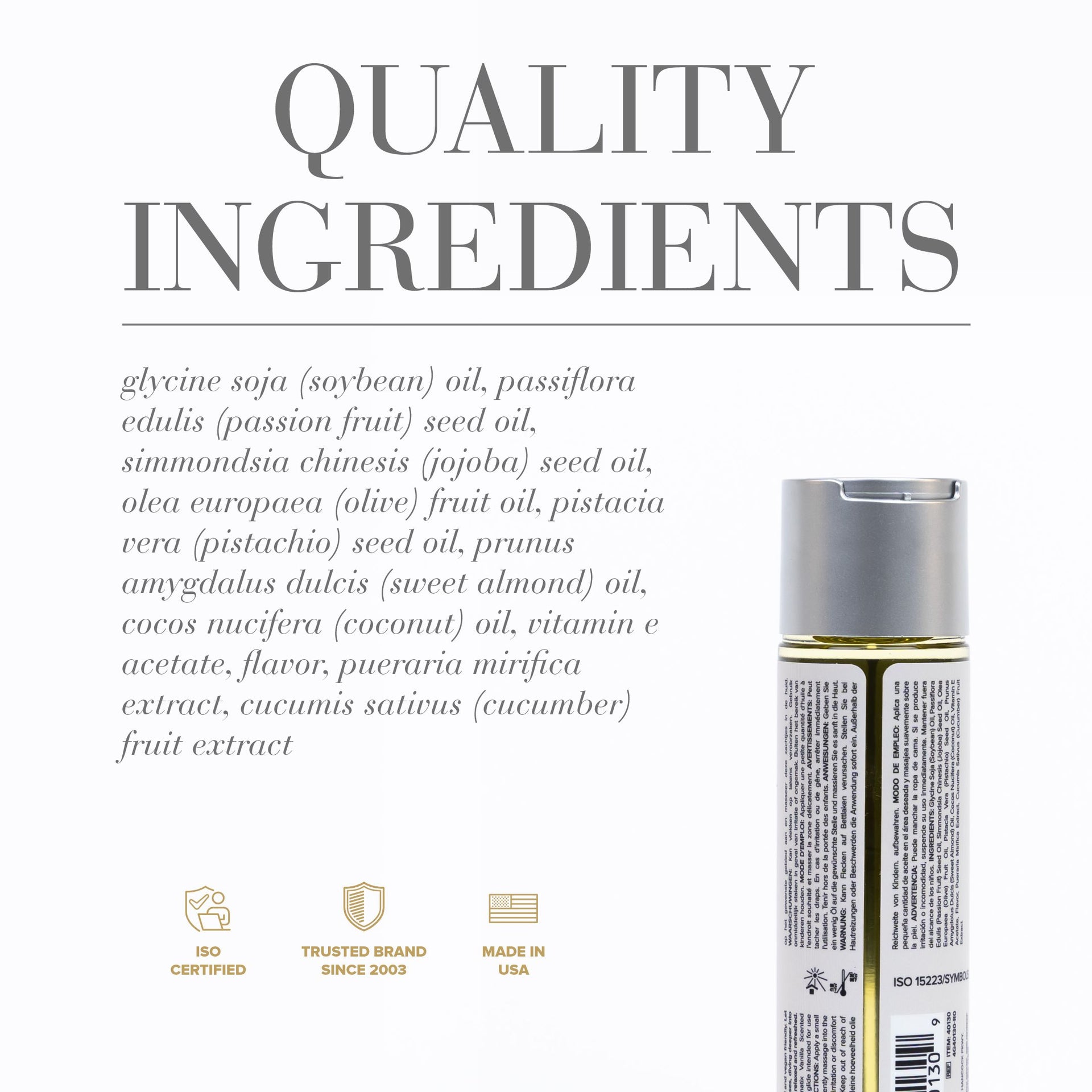 Aromatix Vanilla Scented Massage Oil