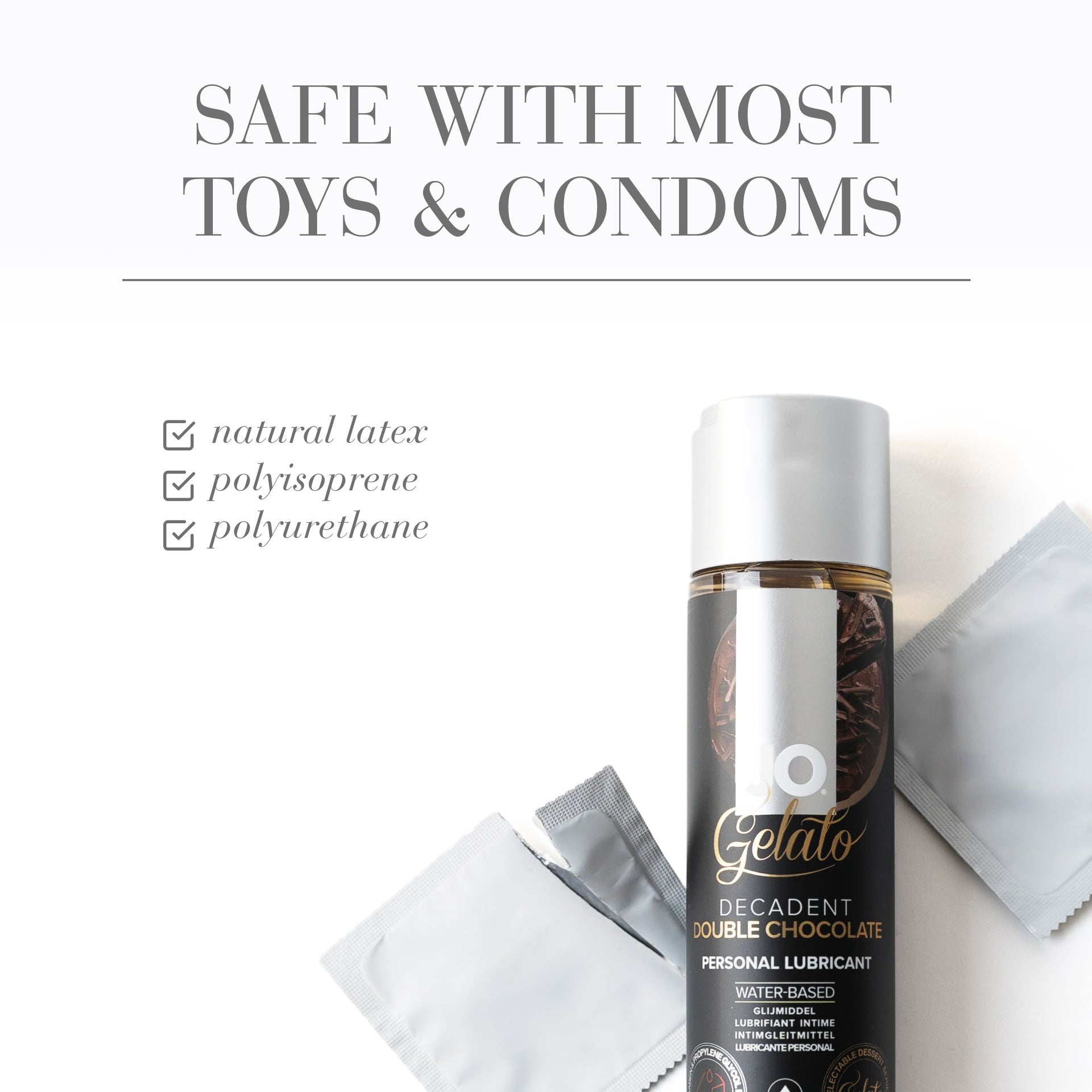 double chocolate gelato lubricant claims 