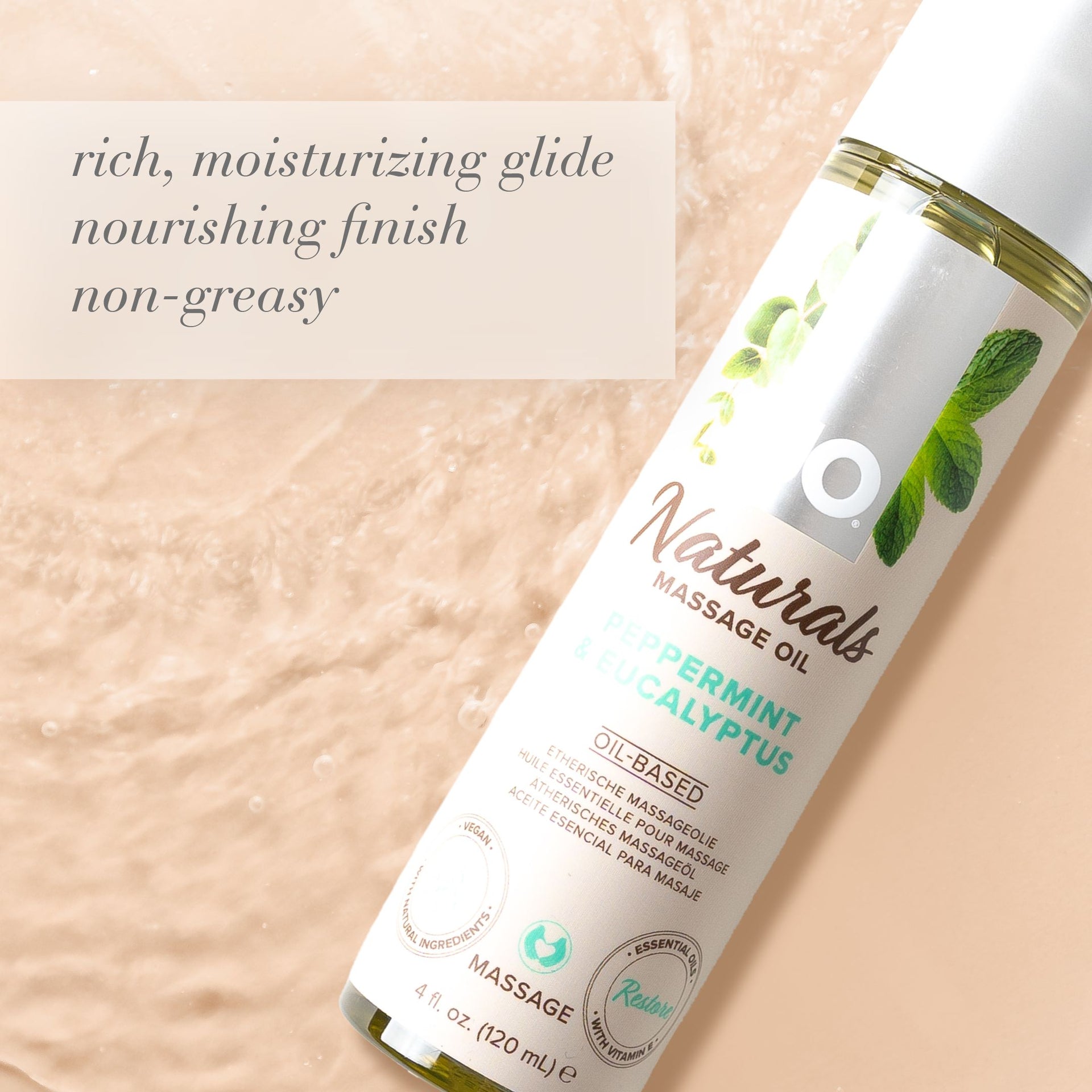 naturals massage peppermint claims