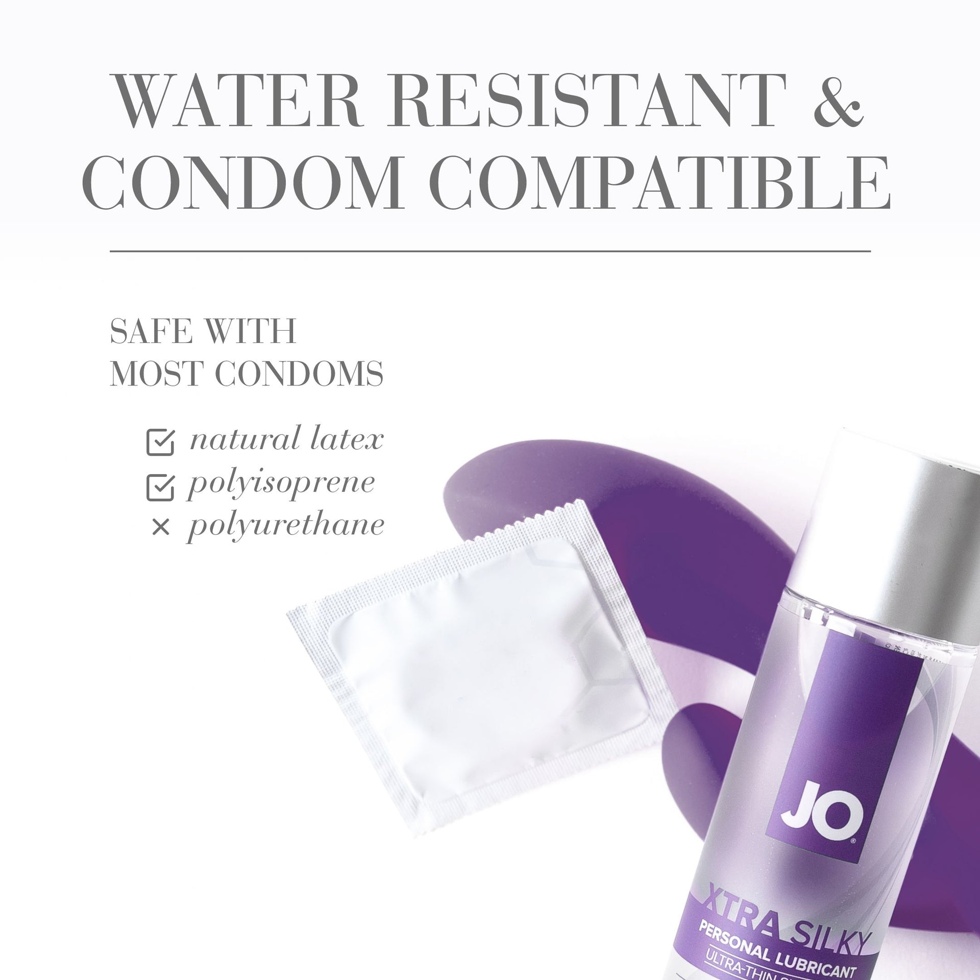 xtra silky lubricant condom compatible