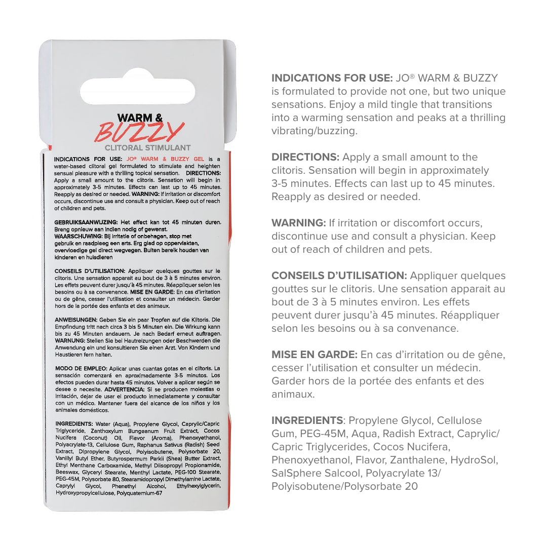 Warm & Buzzy Clitoral Stimulant
