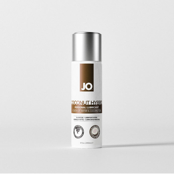 Coconut Oil Lube Online | Best Masturbating Lube | Perfect for Solo, Partner or Toy Play | Hybrid Original Coconut Lubrication by JO Coconut Oil Lube Online | Best Masturbating Lube | Perfect for Solo, Partner or Toy Play | Hybrid Original Coconut Lubrication by JO
