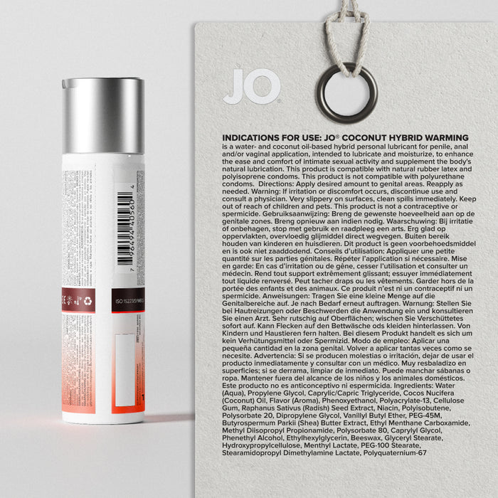Coconut Lube | Coconut Hybrid Warming Lubrication by JO Coconut Lube | Coconut Hybrid Warming Lubrication by JO