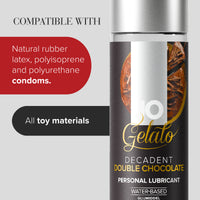Double Chocolate Gelato Flavored Lubricant