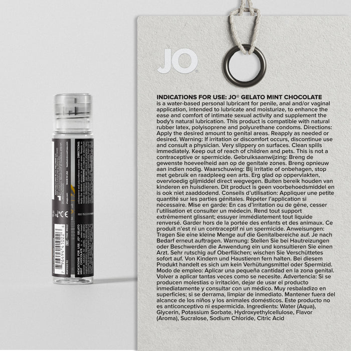 Mint Chocolate Gelato Flavored Lubricant