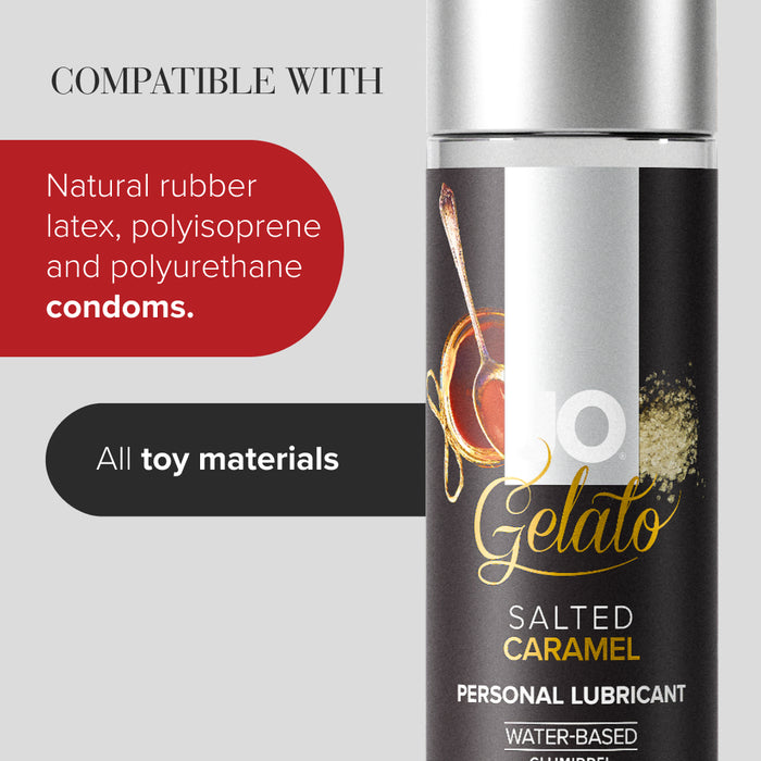 Salted Caramel Gelato Flavored Lubricant Salted Caramel Gelato Flavored Lubricant