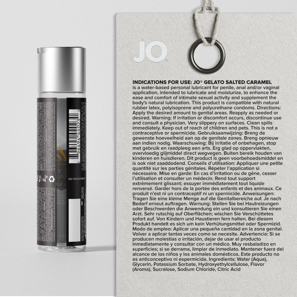 Salted Caramel Gelato Flavored Lubricant