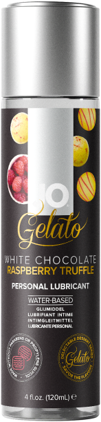 White Chocolate Raspberry Truffle Gelato Flavored Lubricant