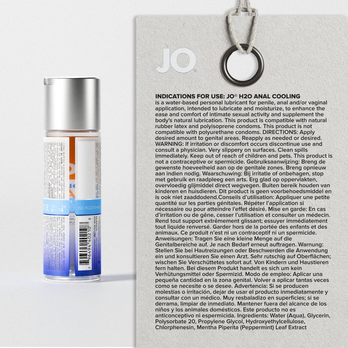 Cooling Lube | H2O Anal Cooling Lubricant by JO Cooling Lube | H2O Anal Cooling Lubricant by JO