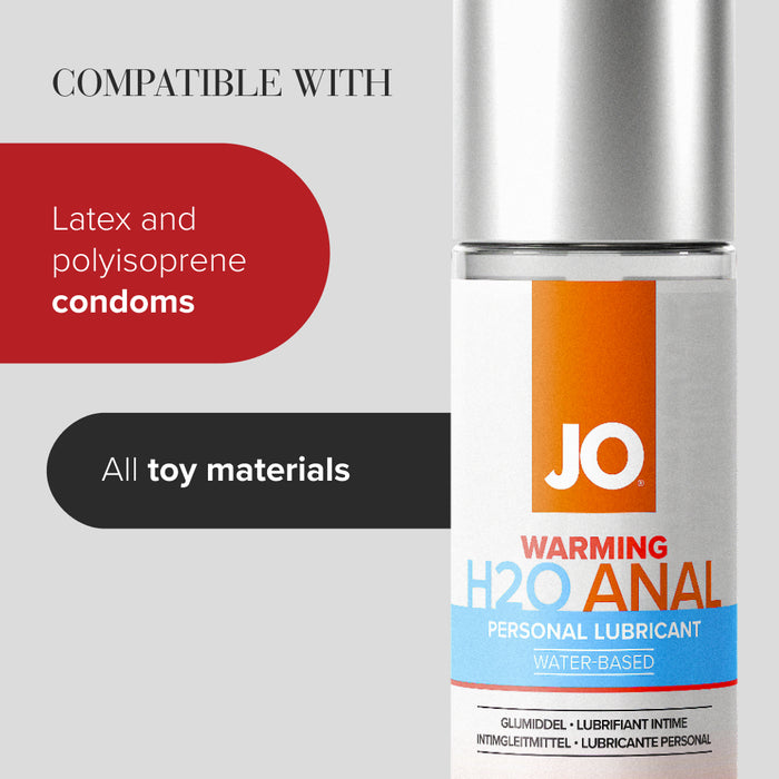 H2O Anal Warming Lubricant