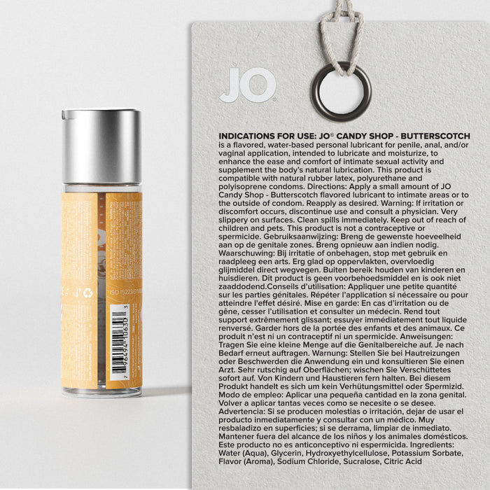 H2O Butterscotch Candy Shop Flavored Lubricant