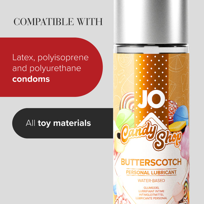 H2O Butterscotch Candy Shop Flavored Lubricant