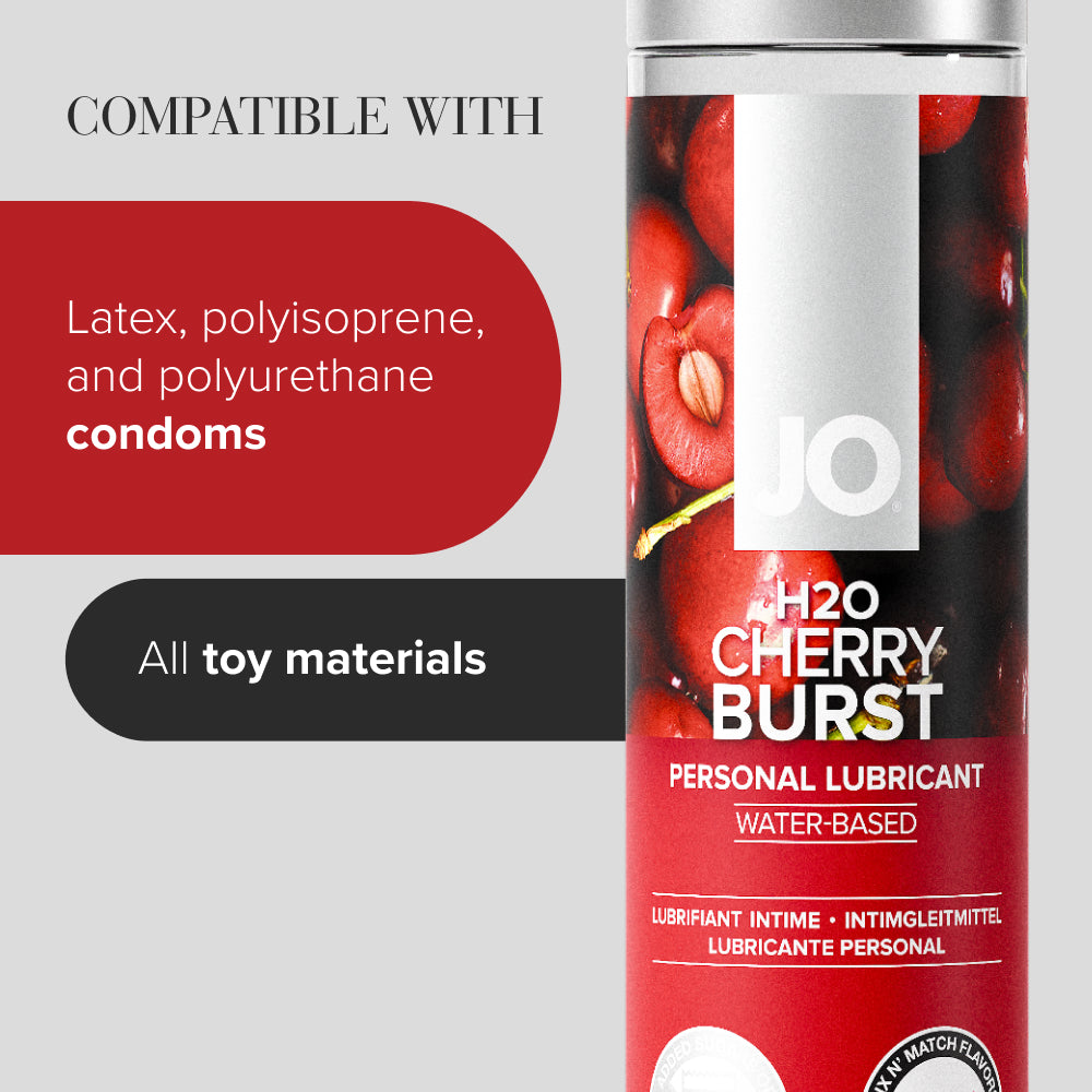 H2O Cherry Burst Flavored Lubricant