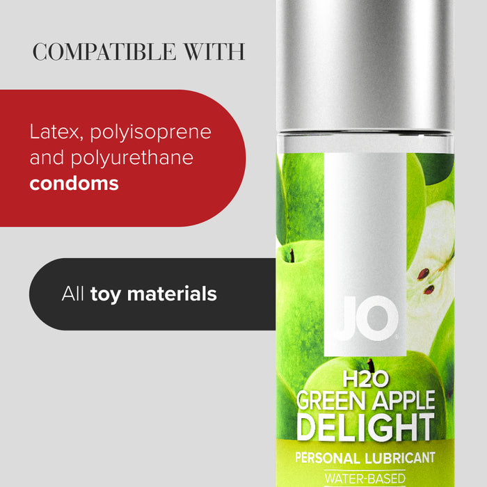 H2O Green Apple Delight Flavored Lubricant H2O Green Apple Delight Flavored Lubricant
