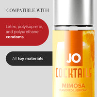 Mimosa Flavored Lubricant