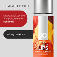 H2O Peachy Lips Flavored Lubricant