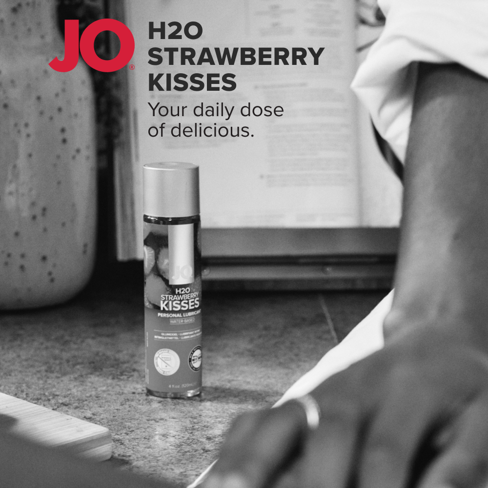 H2O Strawberry Kisses Flavored Lubricant