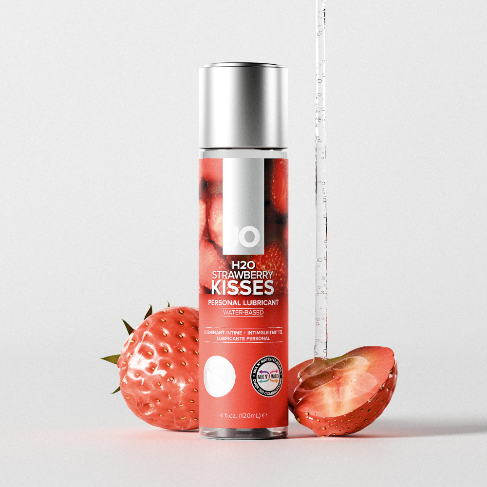 H2O Strawberry Kisses Flavored Lubricant