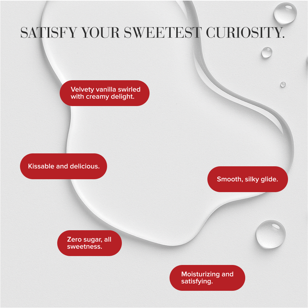 H2O Vanilla Cream Flavored Lubricant