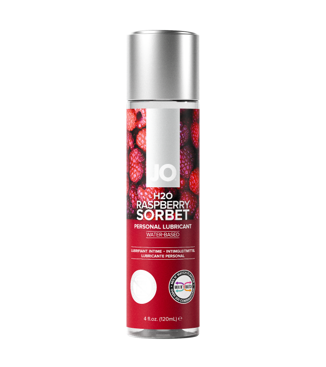 H2O Raspberry Sorbet Flavored Lubricant