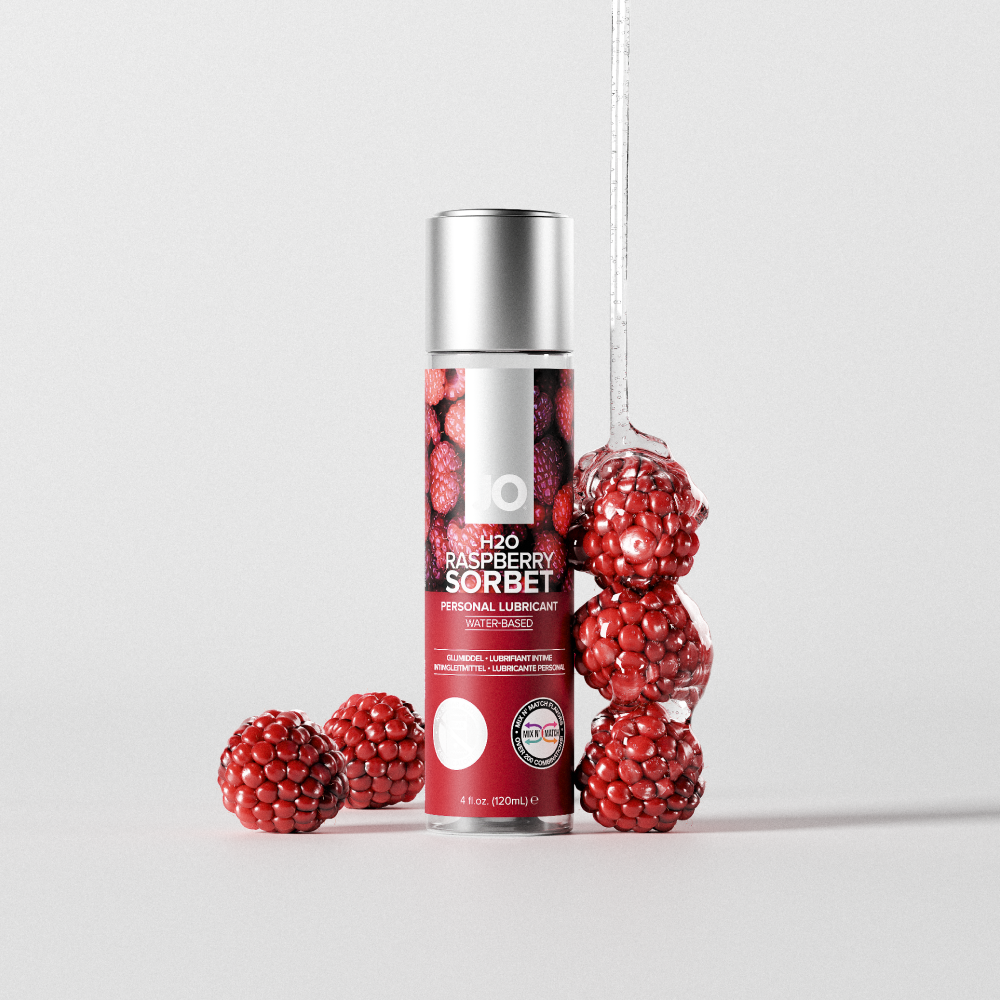 H2O Raspberry Sorbet Flavored Lubricant