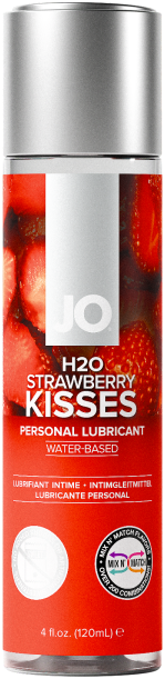 H2O Strawberry Kisses Flavored Lubricant