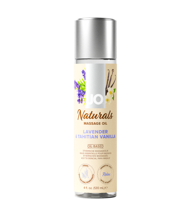 Naturals Massage Oil Lavender & Tahitian Vanilla