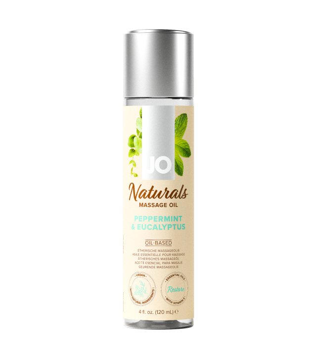 Naturals Massage Oil Peppermint & Eucalyptus