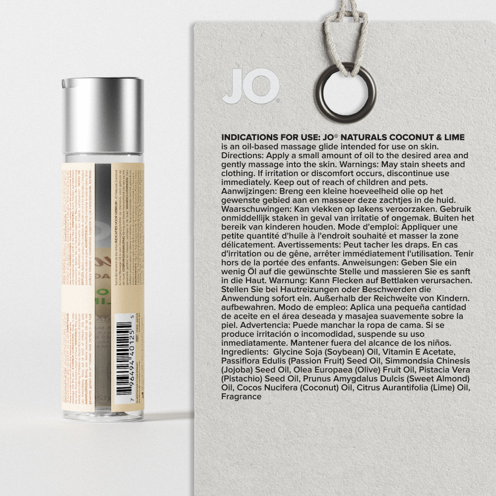 Naturals Massage Oil Coconut & Lime