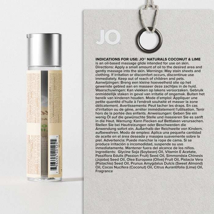 Naturals Massage Oil Coconut & Lime