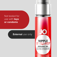 Nipple Titillator Arousal Gel Electric Strawberry