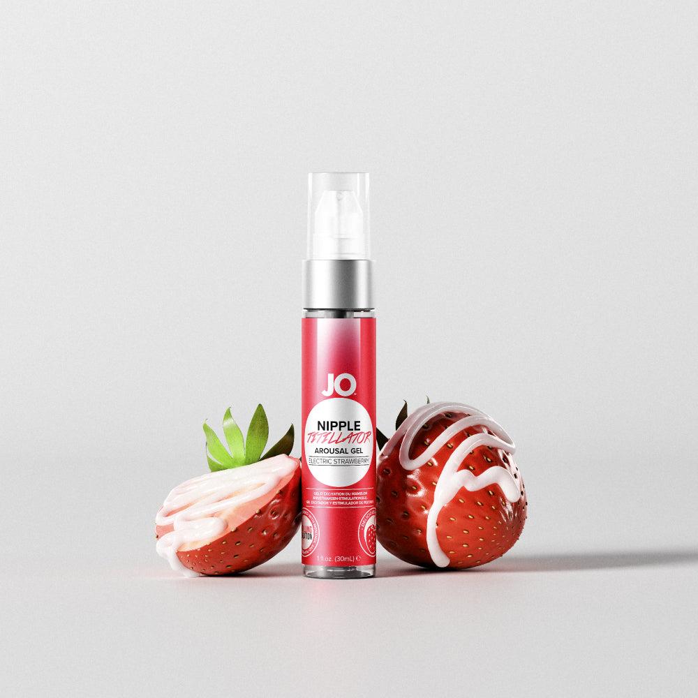 Nipple Titillator Arousal Gel Electric Strawberry