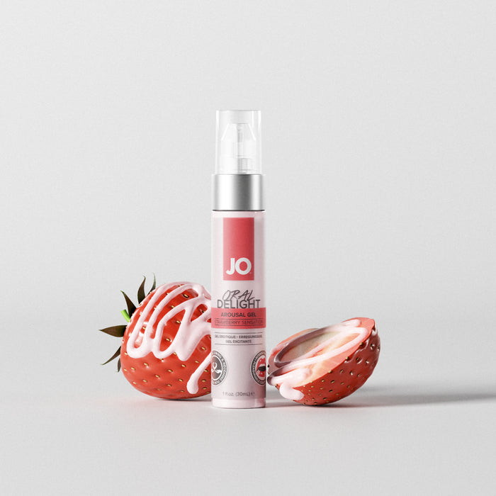 Oral Delight Strawberry Arousal Gel