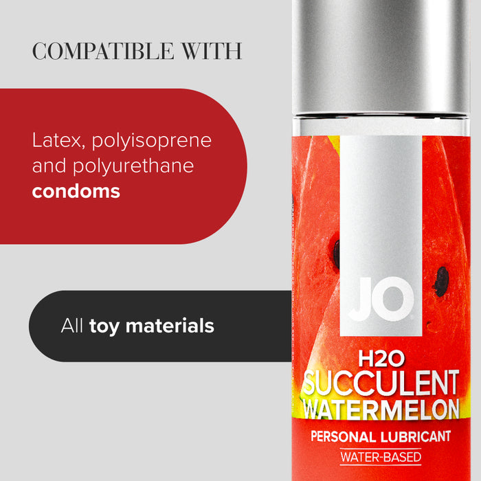 Watermelon Lube | H2O Succulent Watermelon Flavored Lubricant Watermelon Lube | H2O Succulent Watermelon Flavored Lubricant