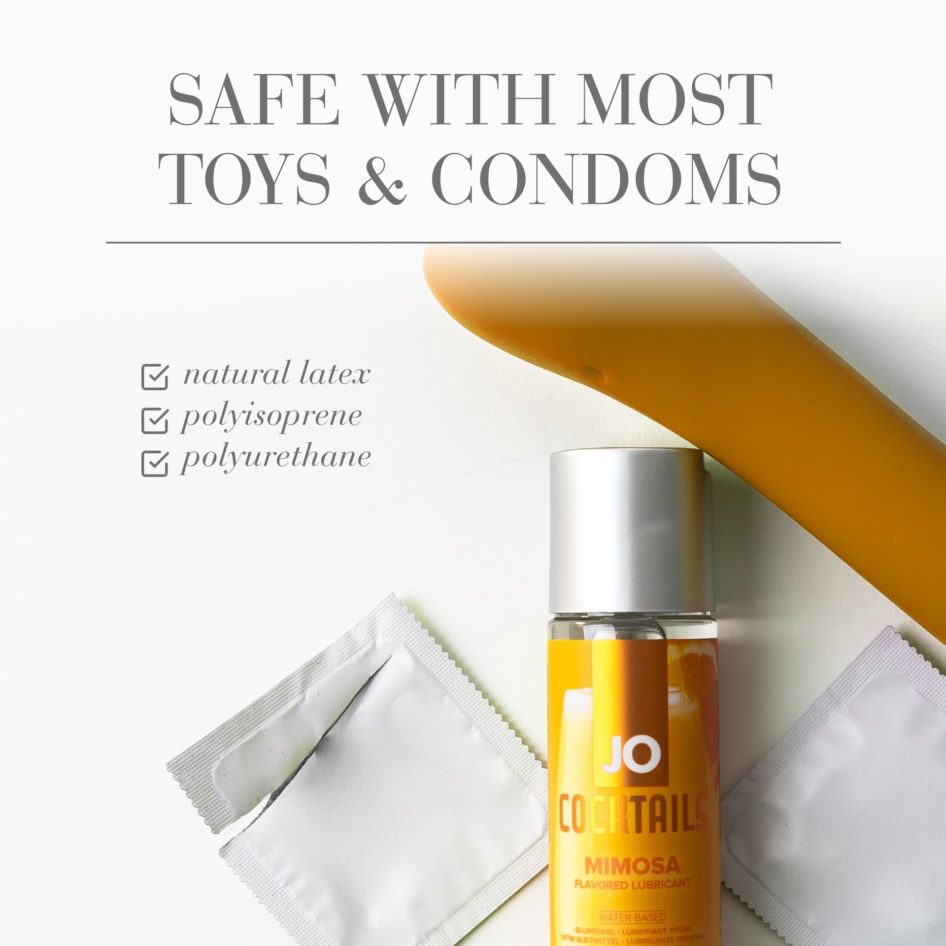 mimosa lubricant condom compatible