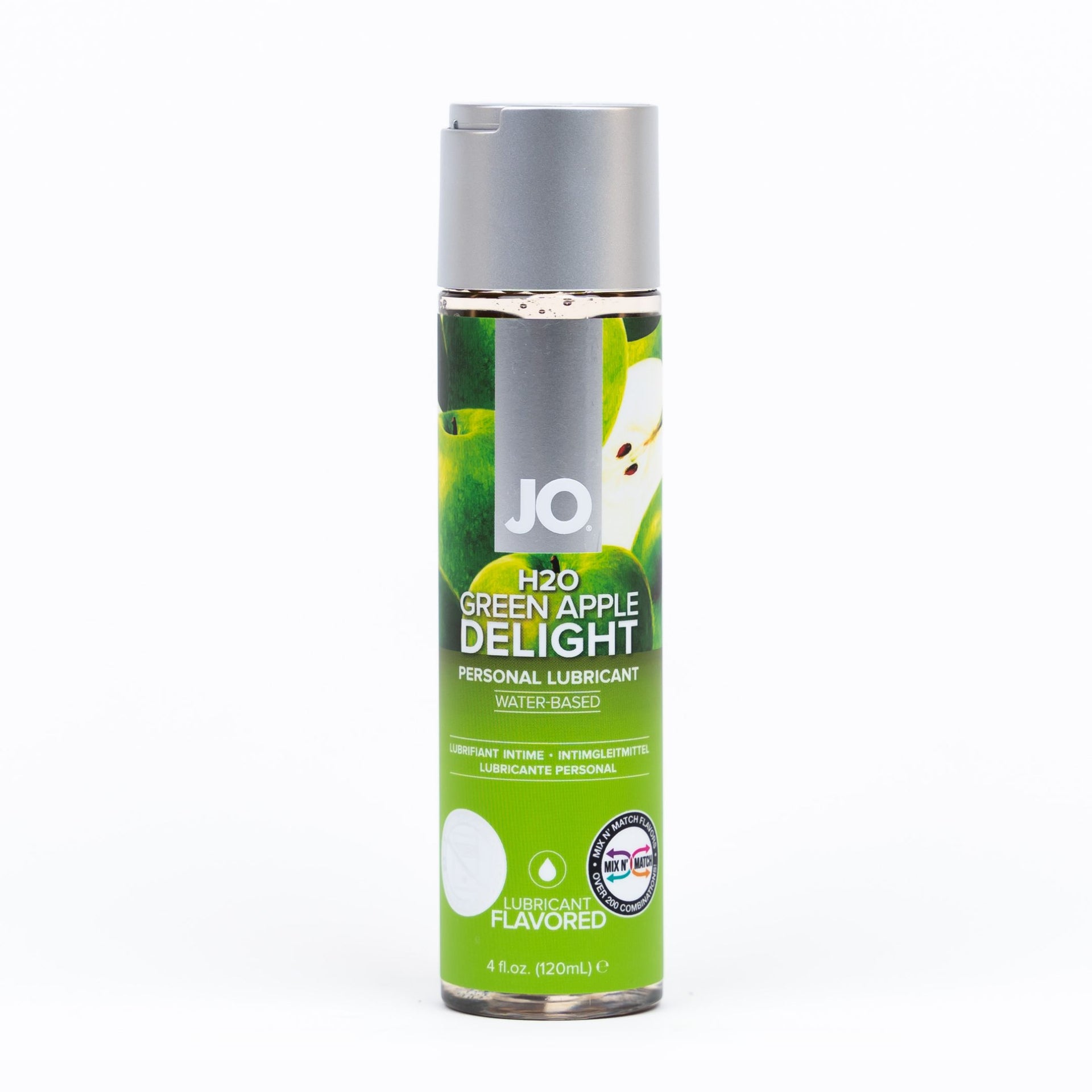 h20 green apple lubricant front of pack