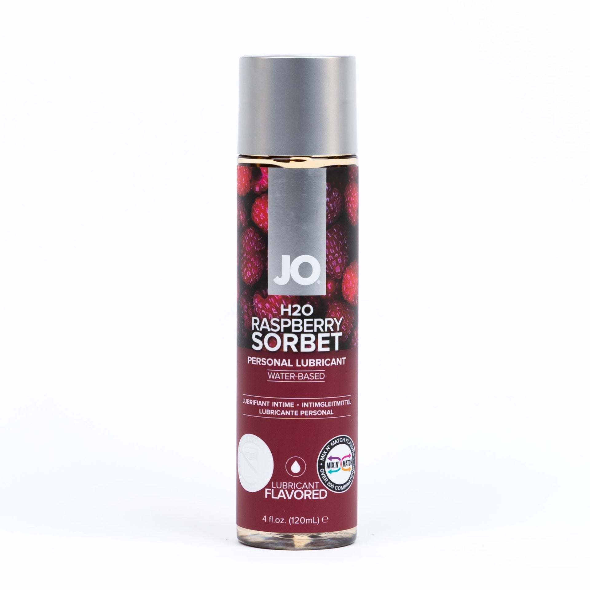 h20 raspberry sorbet lubricant front of pack