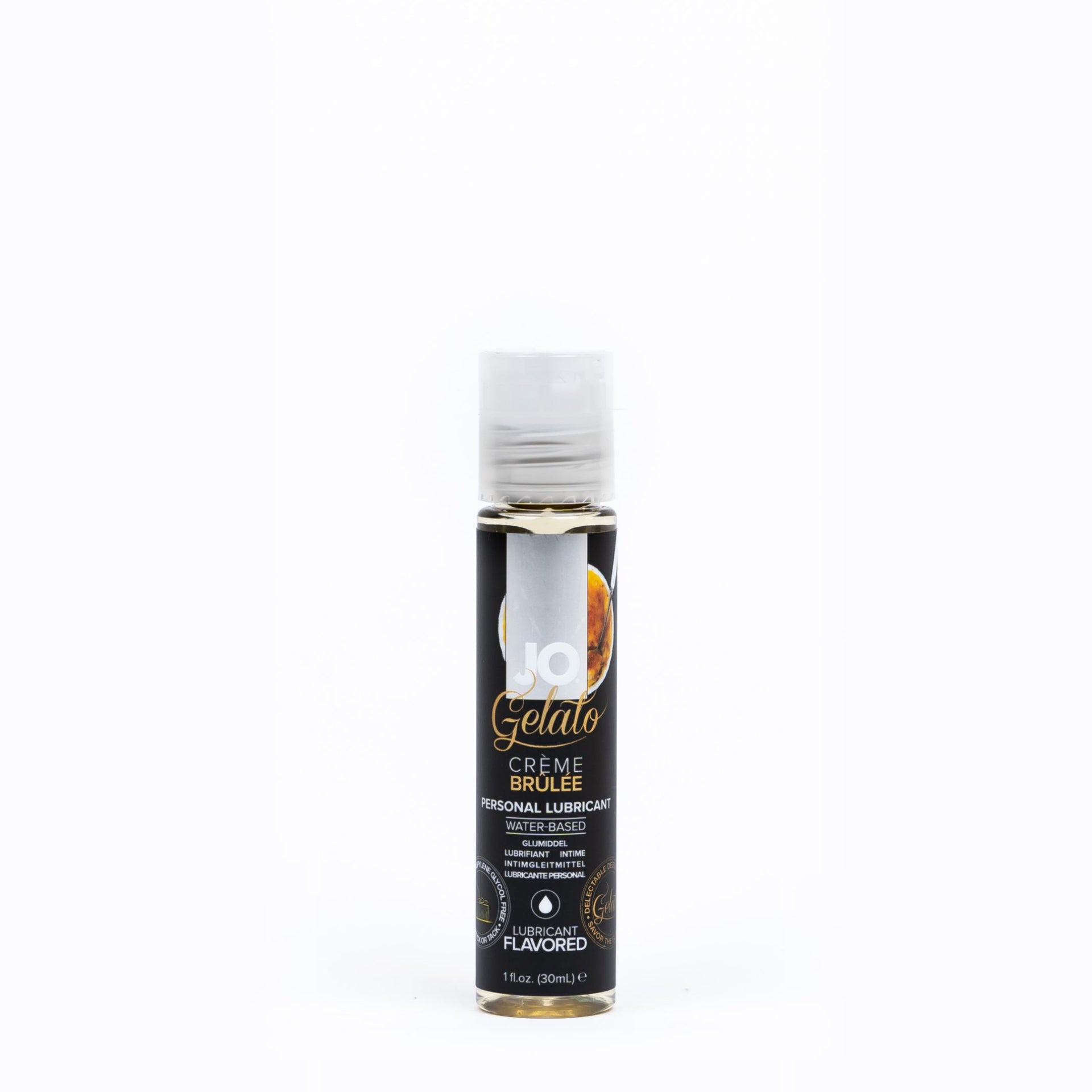 creme brulee gelato lubricant front of pack