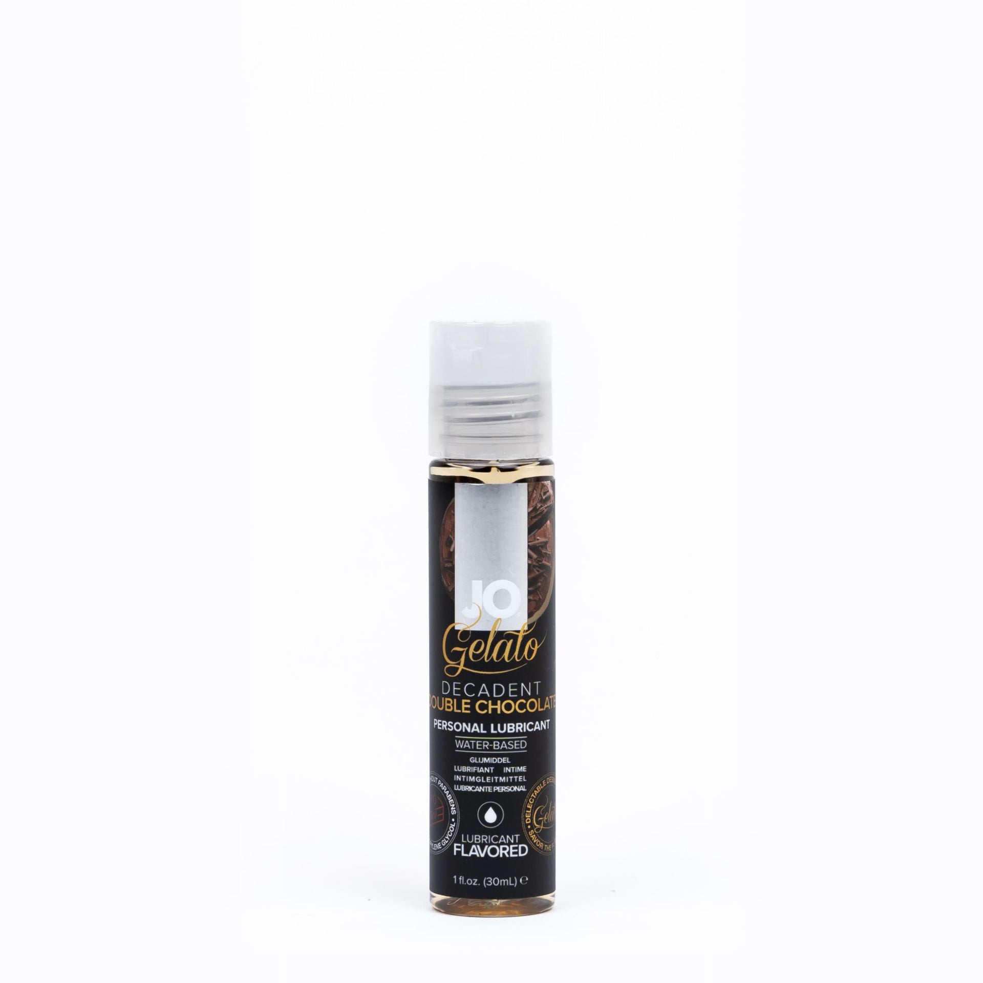 double chocolate gelato lubricant front of pack