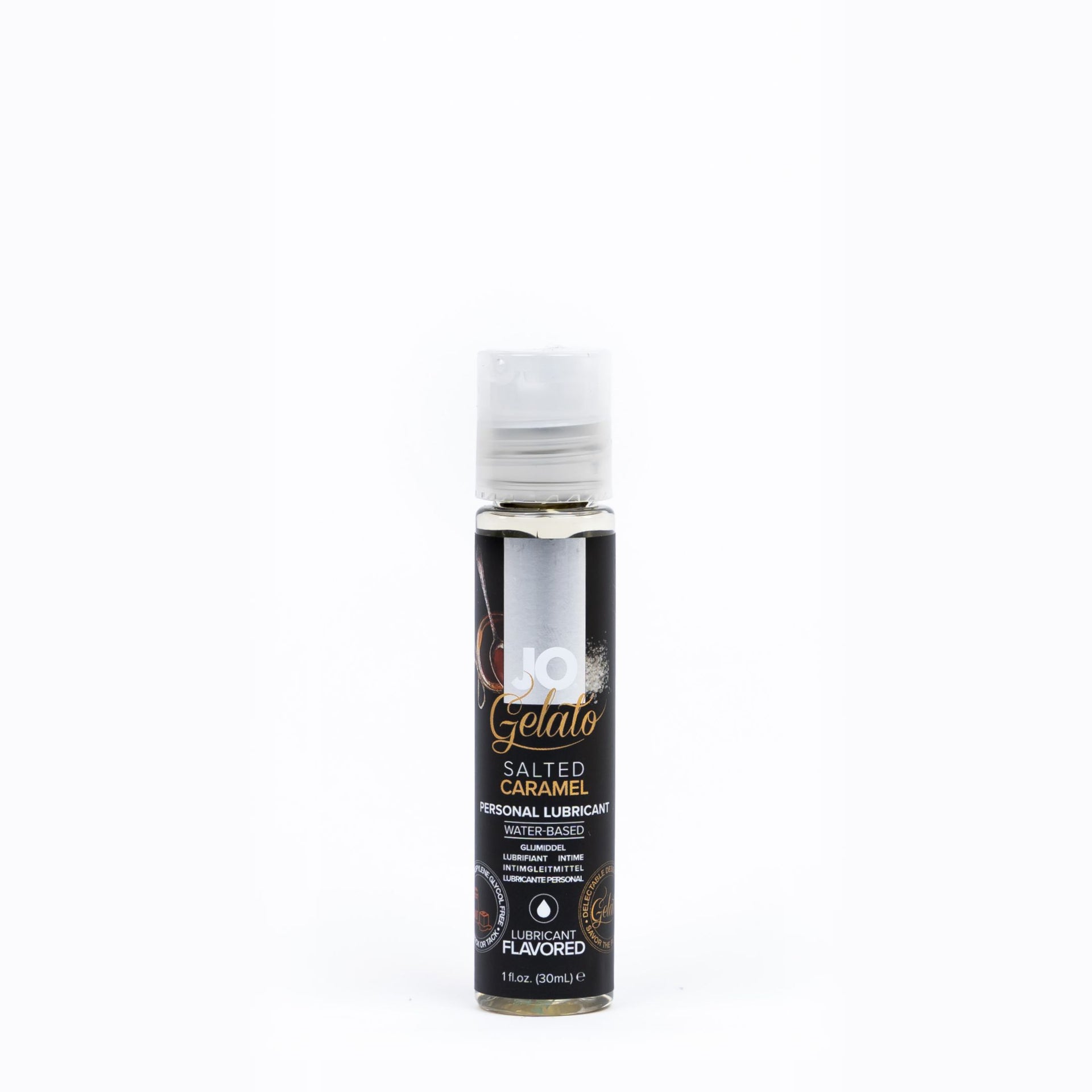salted caramel gelato lubricant front of pack