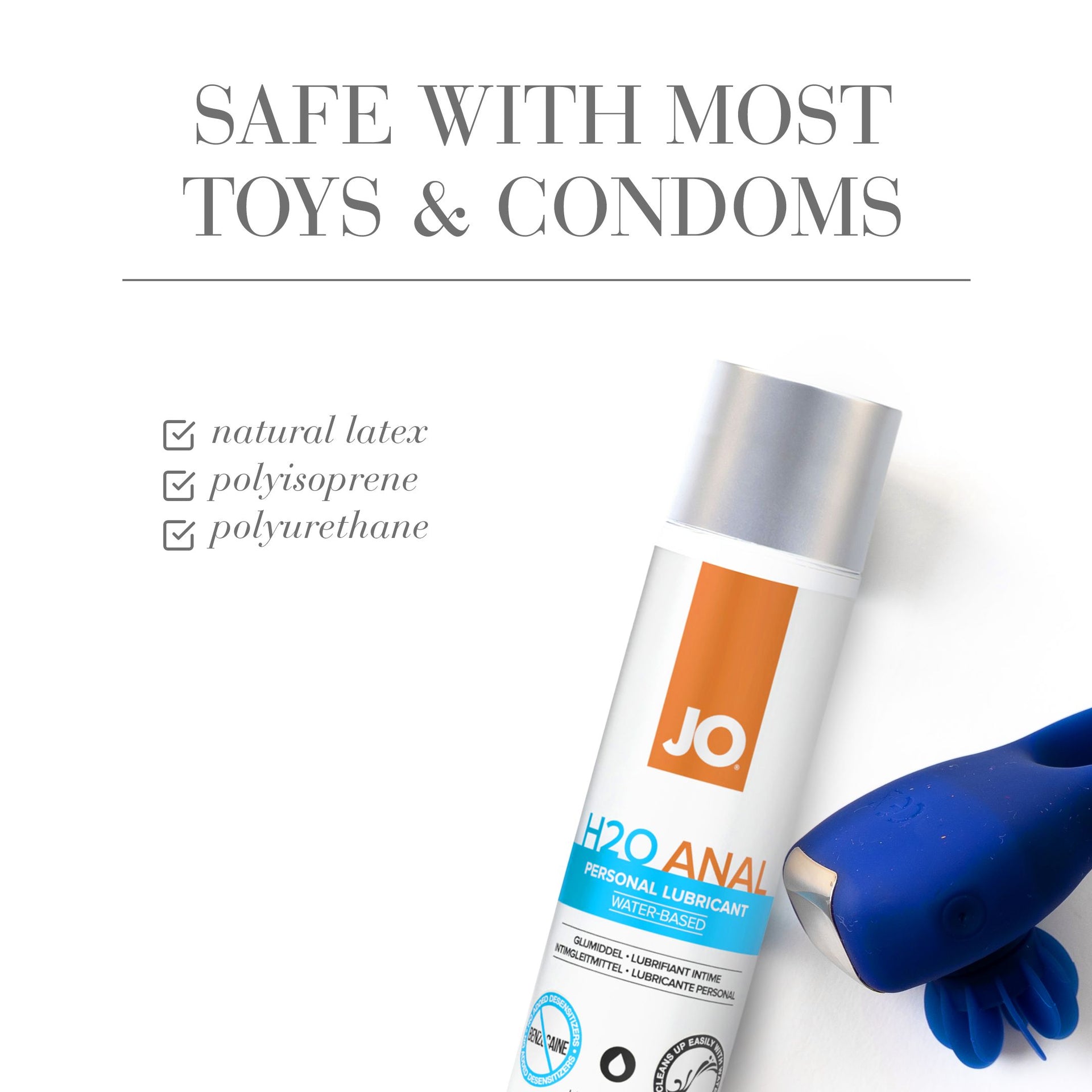 h20 anal condom compatible